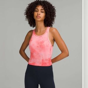Lululemon Ebb to Street Cropped Racerback Tank Top
